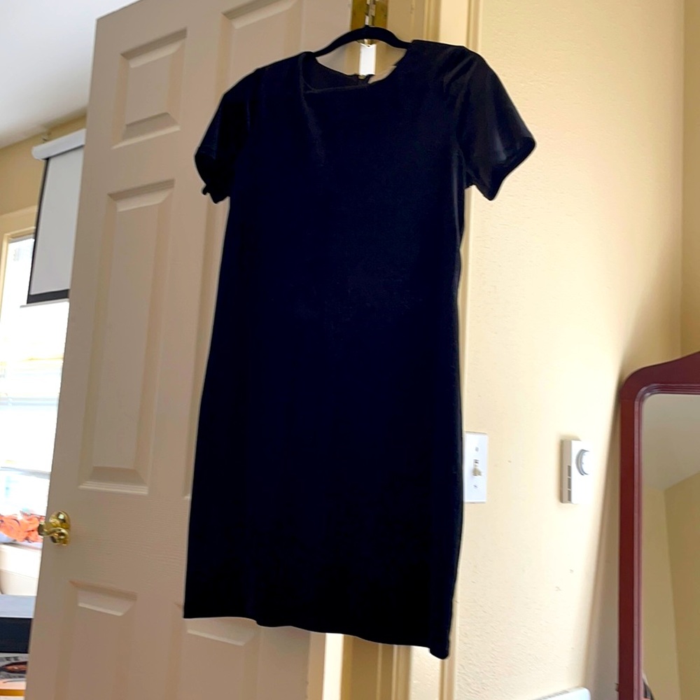 Michael Kors black velvet size M dress